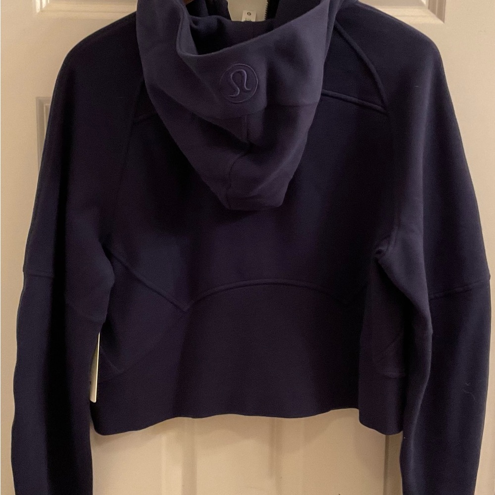Lululemon Scuba Oversized 1/2 Zip Hoodie - NWT - Night Sea - XS / S - Picture 8 of 10